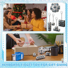 Halloscume keyboard fidget-durable-assembly: sturdy build for long-term use