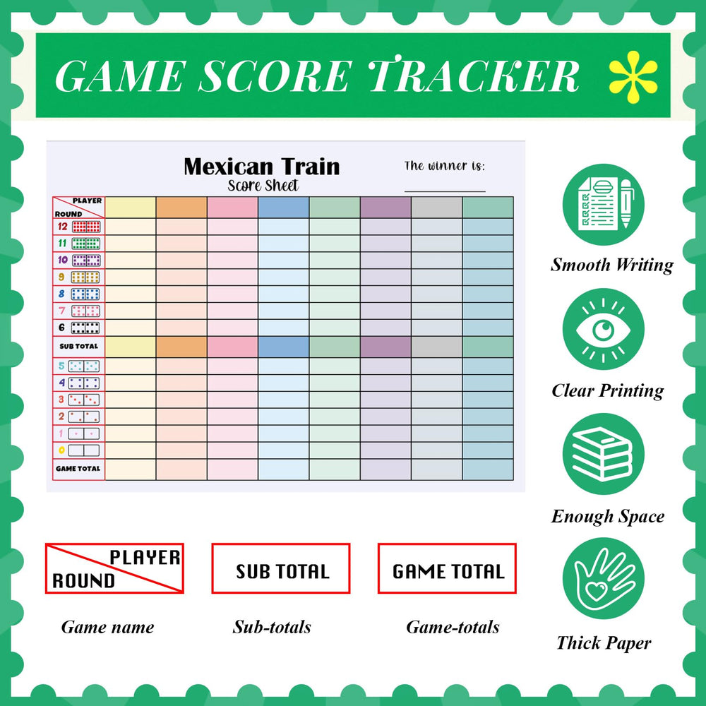 Halloscume scorepad durable paper near-edge closeup highlights long-lasting use.