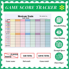 Halloscume scorepad durable paper near-edge closeup highlights long-lasting use.