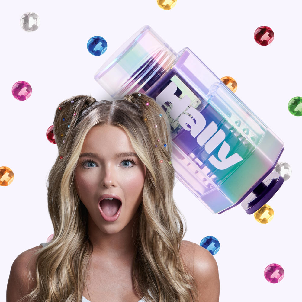 Hally Hair easy removal with a light comb leaves minimal cleanup