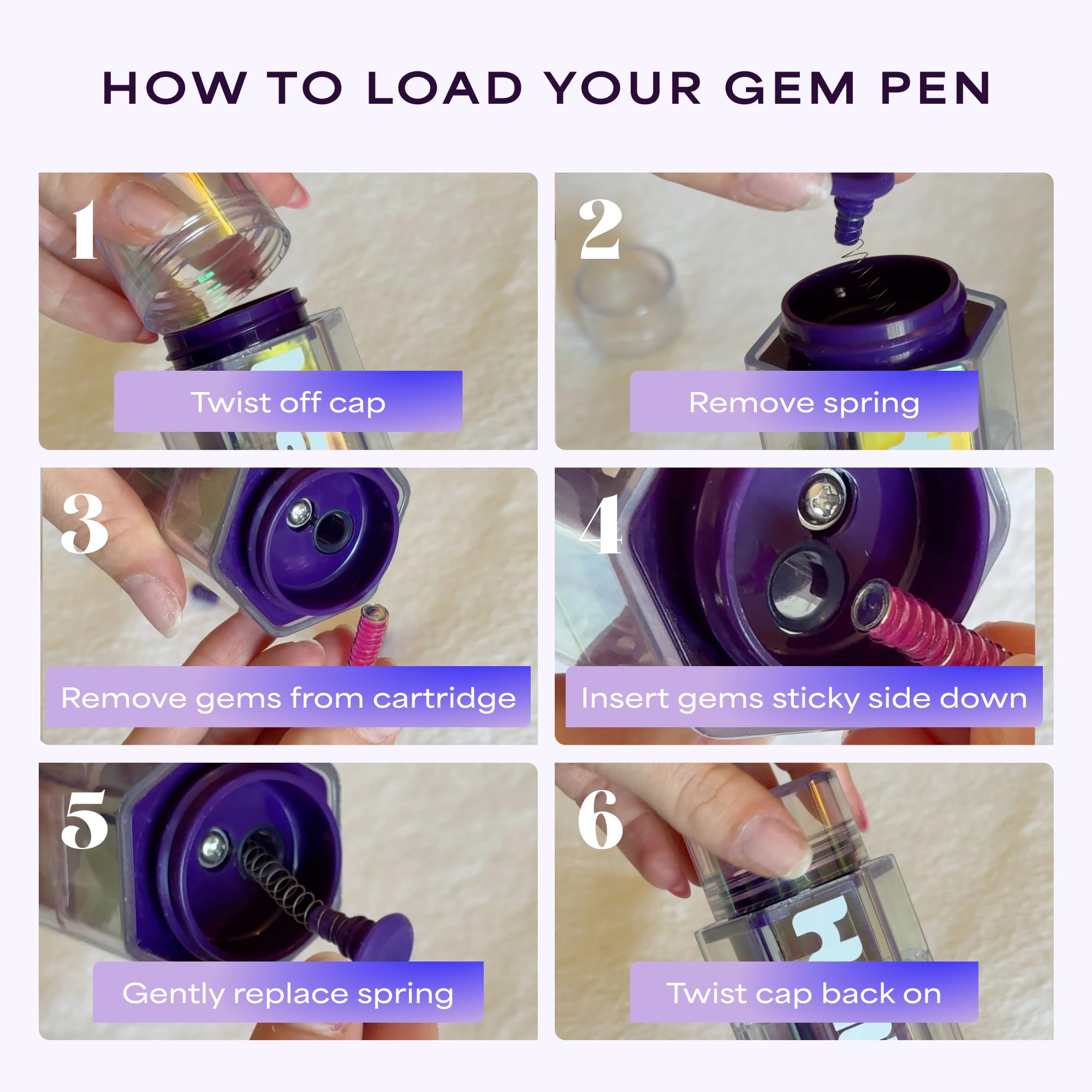 Hally Hair reusable applicator tool speeds up gem application