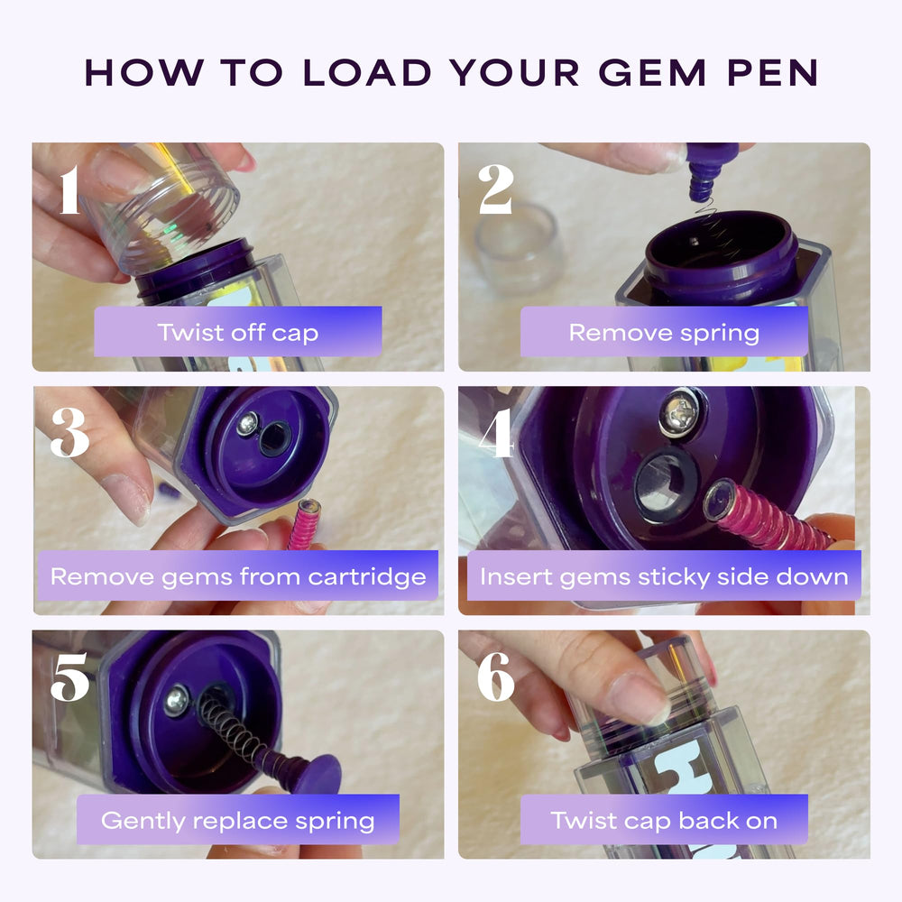 Hally Hair reusable applicator tool speeds up gem application