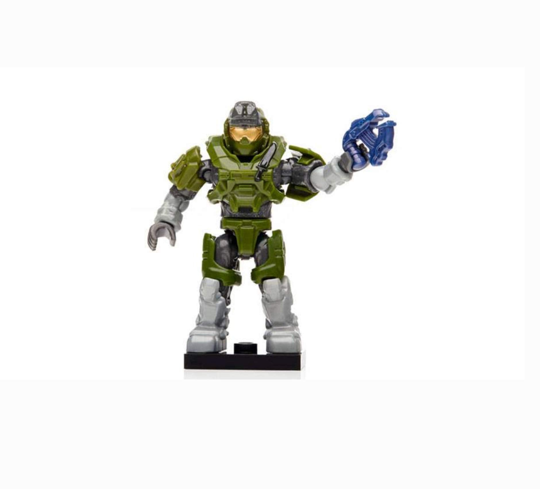 Halo micro action figure ready for display or action.