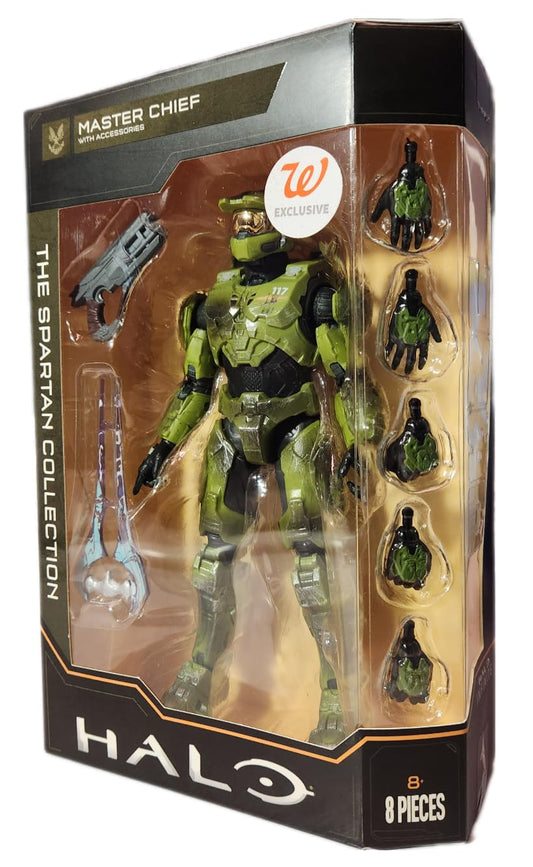 Halo Spartan Master Chief with disrupter, ready for desk display.
