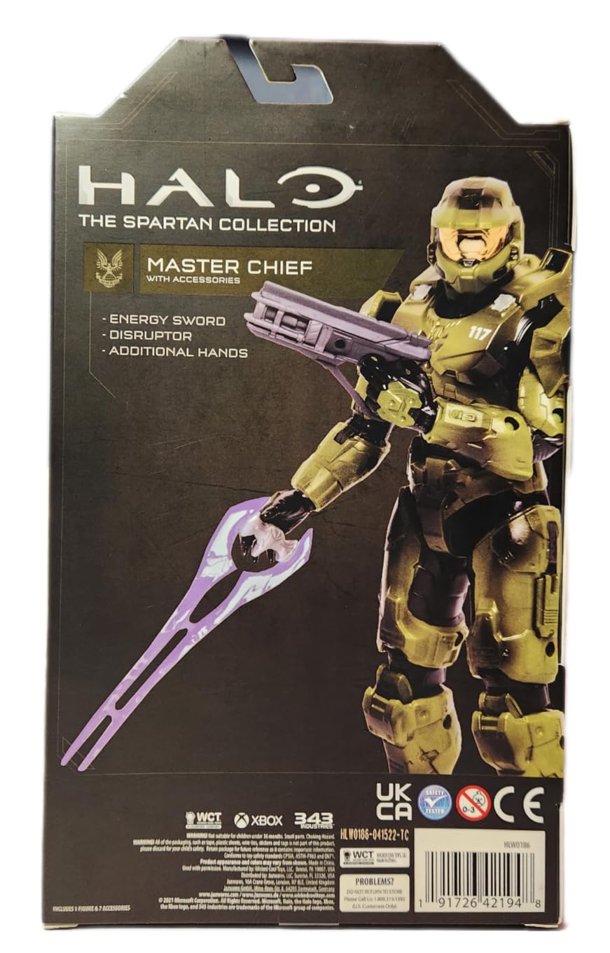 Halo Master Chief armor detail, crisp sculpt and premium finish.