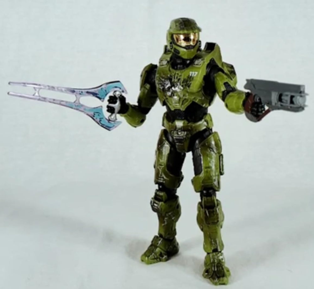 Halo Master Chief packaging shot with Walgreens exclusive branding.