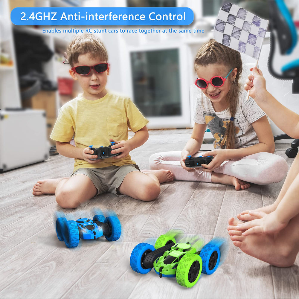 Two rechargeable batteries extend playtime with USB charging