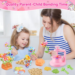 Hamdol Parent-Child Crafting Bonding moment created while making flowers together