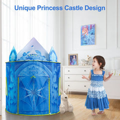 Hamdol Princess Ice Castle Play Tent interior space for storytelling and sharing
