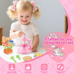 Hamdol STEM learning petals demonstrates balance and spatial skills in play
