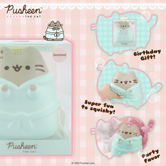 Hamee Pusheen donut squishy with indulgent charm and tactile calm