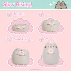 Hamee Pusheen loaf close-up slow-rise squishy detail