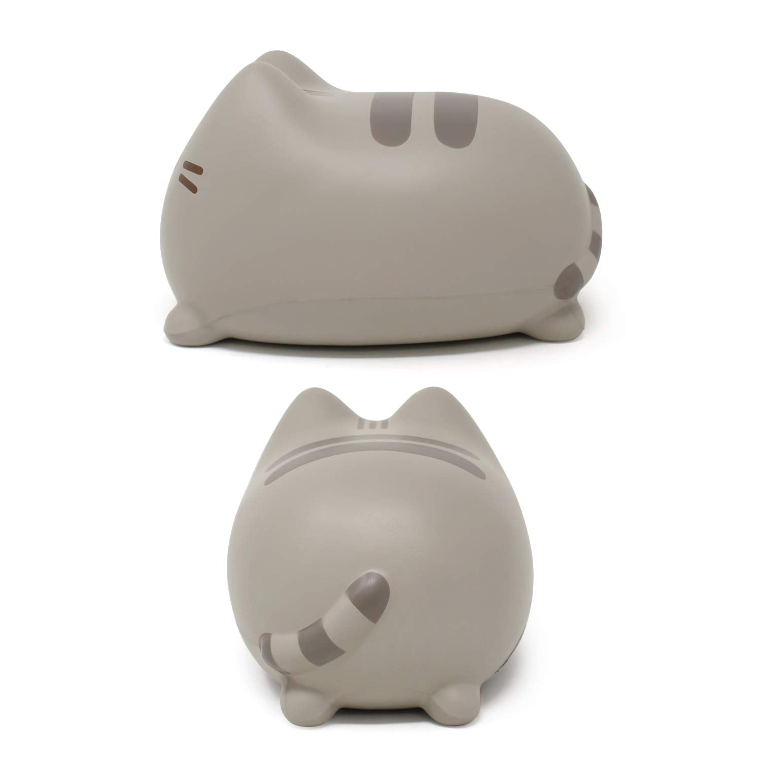 Hamee Pusheen squishy texture close-up highlights squish-friendly material.