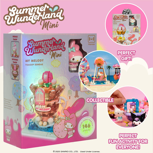 Hamee Sanrio Summer Wunderland Cinnamoroll scene boosts playful creativity on shelves
