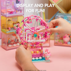 Hamee Sanrio Summer Wunderland poolside cafe adds cozy detail to dioramas and displays.