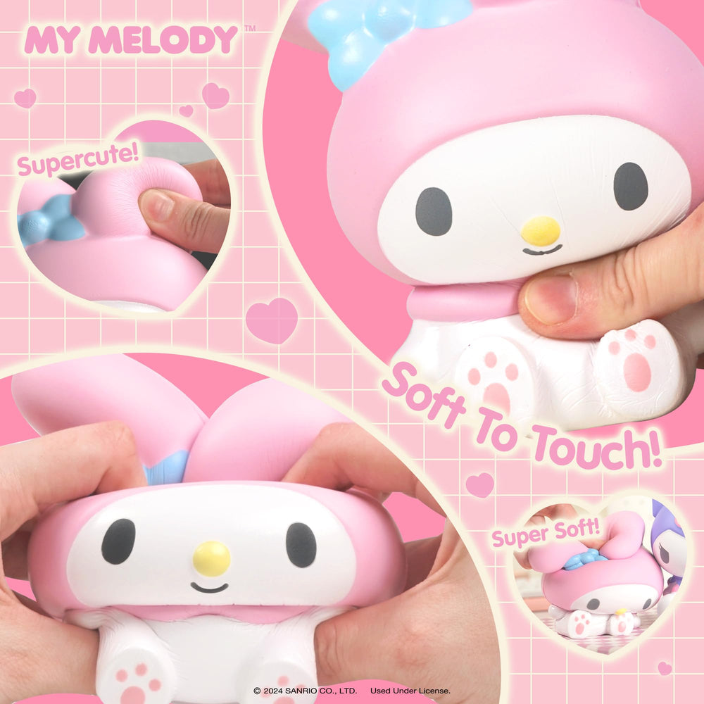 Hamee SquiSHU Buddy Hello Kitty My Melody five point five inch size showcases compact desk friend