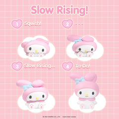 Hamee SquiSHU Buddy Hello Kitty My Melody reversible backgrounds option 1 for display