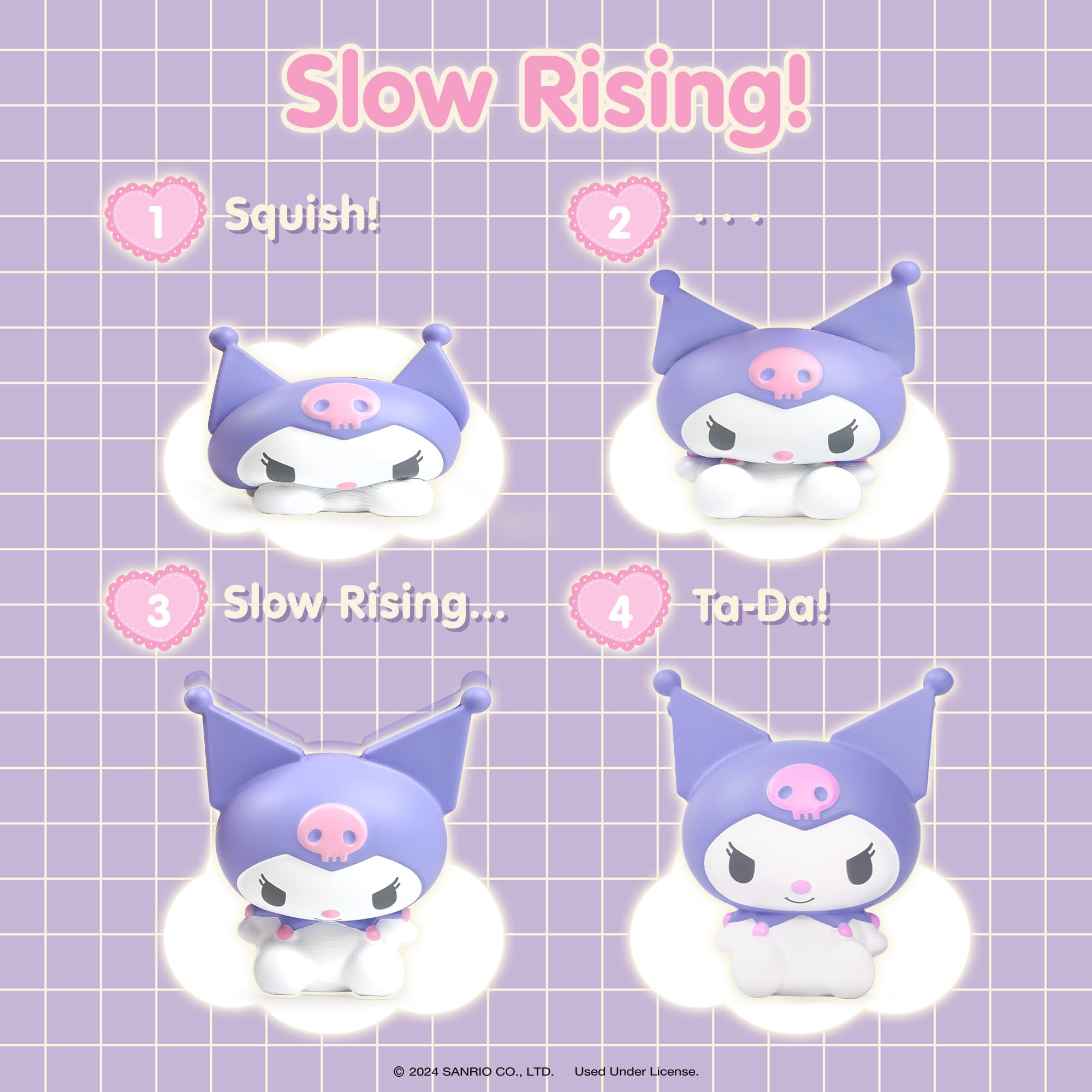 Hamee SquiSHU Buddy Kuromi gift packaging makes a ready-to-gift present.