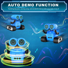 Hamourd Emo robot with flexible head and arms for expressive play
