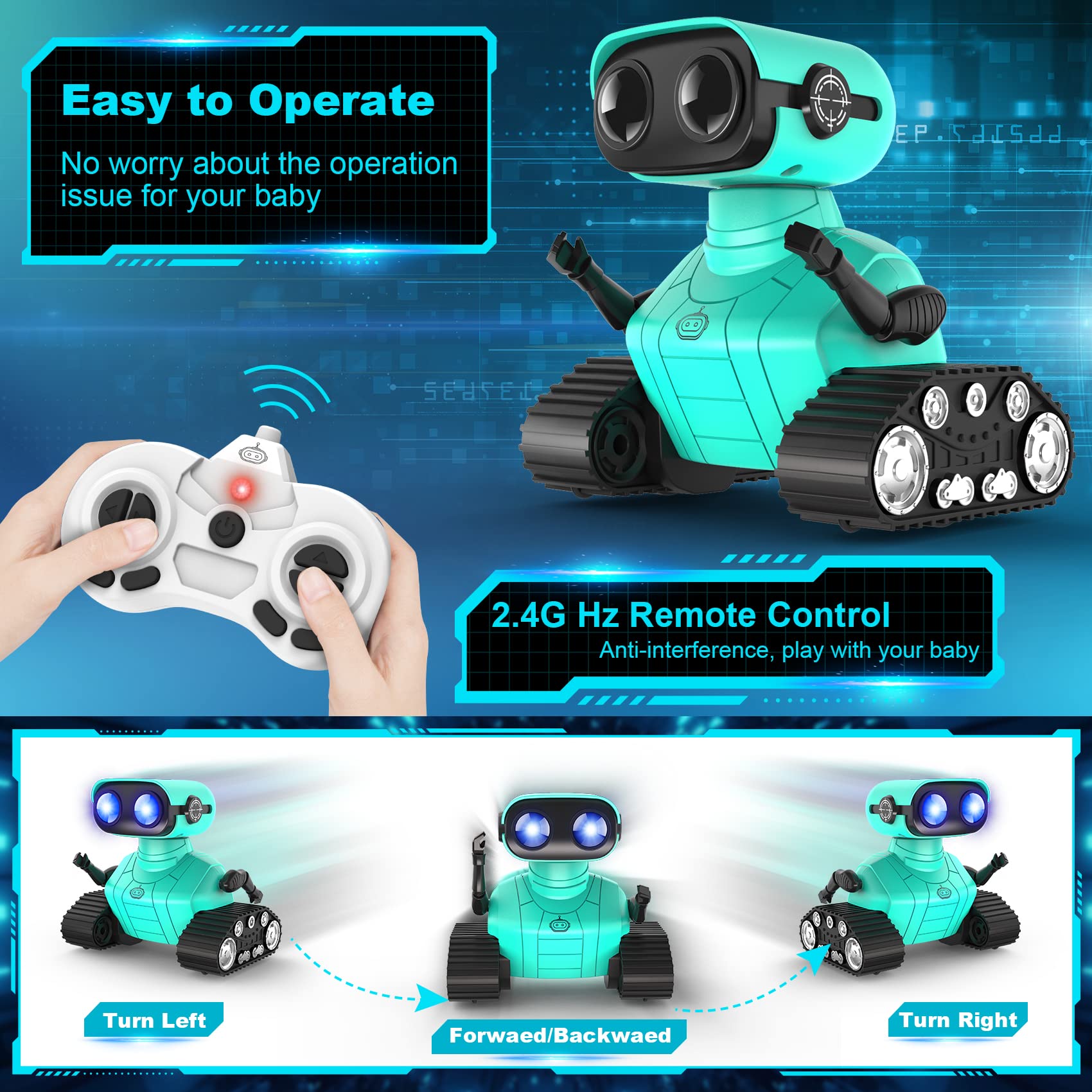 Hamourd robot showcasing flexible head and arms for expressive interaction