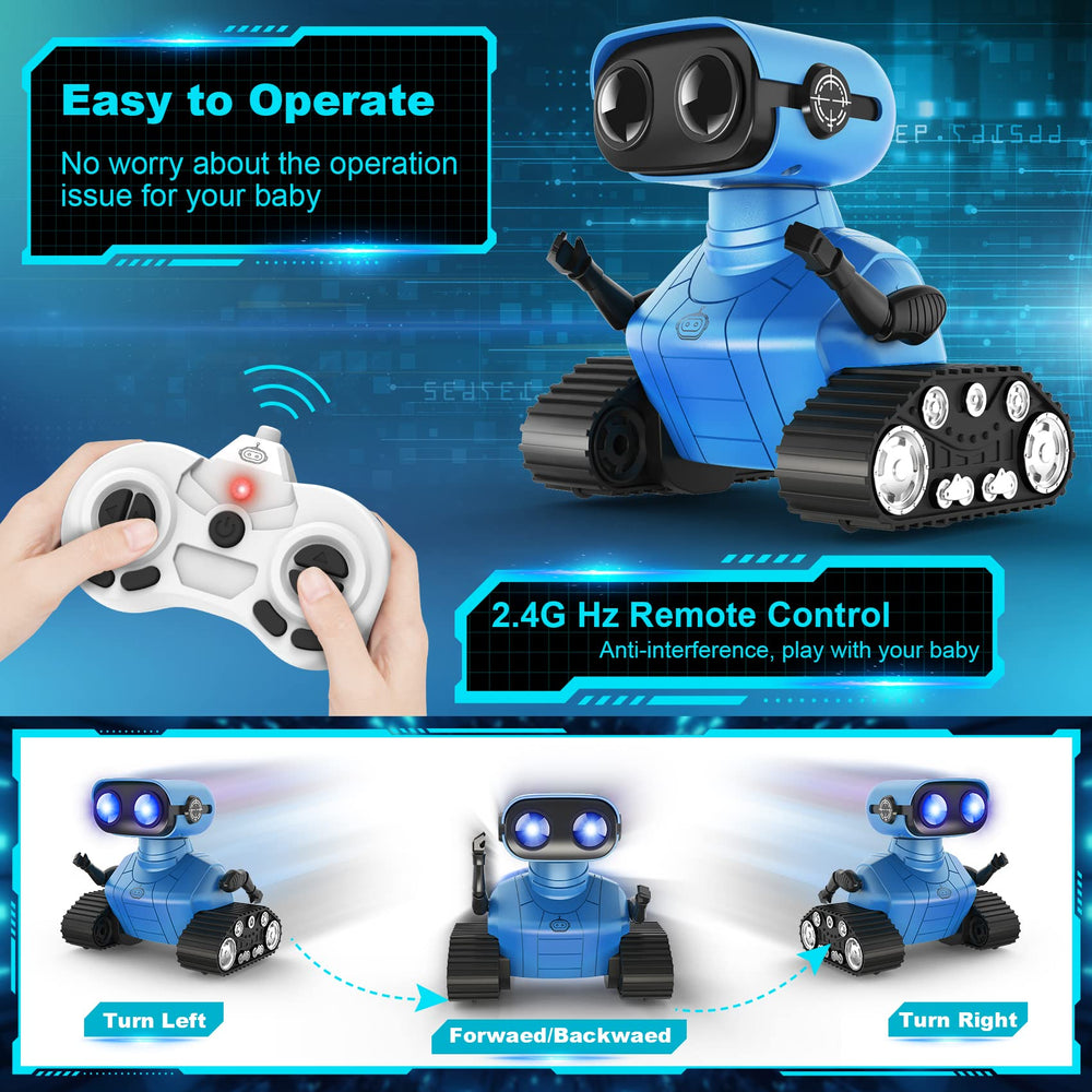 Hamourd robot toy featuring a flexible head and arms for expression