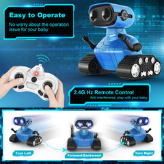 Hamourd robot toy featuring a flexible head and arms for expression