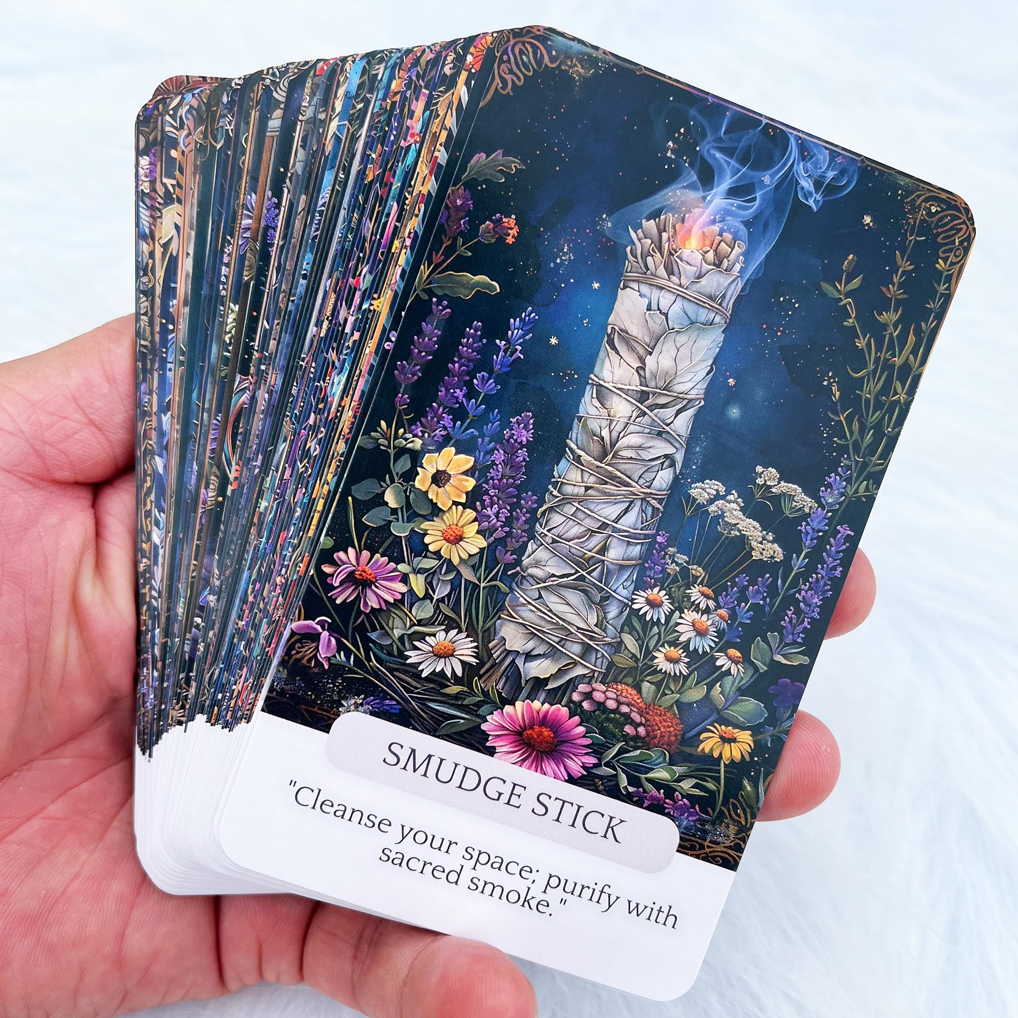 Han Yu Bowen Witch Tools Oracle Card deck cover with mystical tools for daily guidance