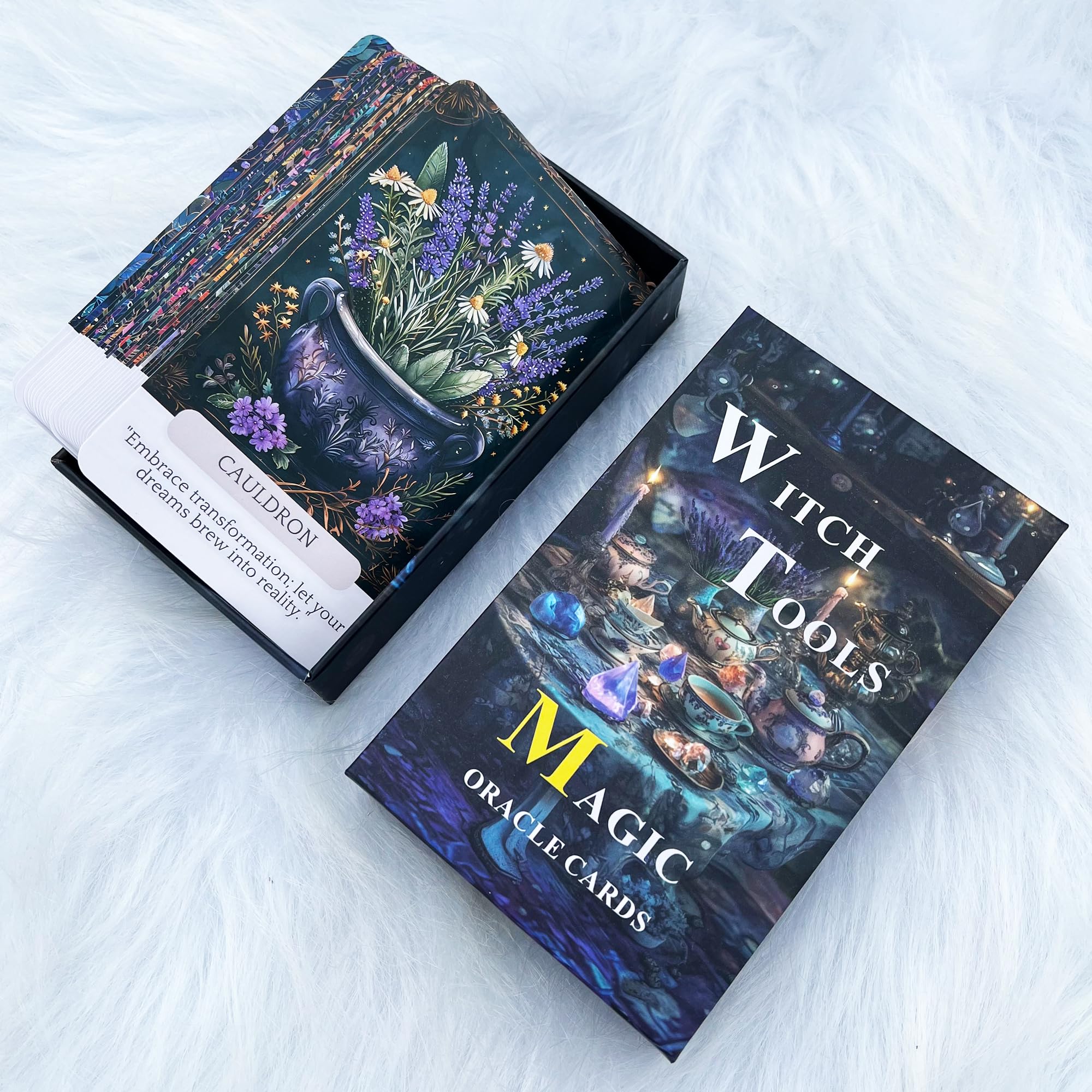Han Yu Bowen Witch Tools Oracle Card symbols collection guiding rituals