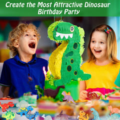 Hanaive dinosaur rings included as extra rewards.