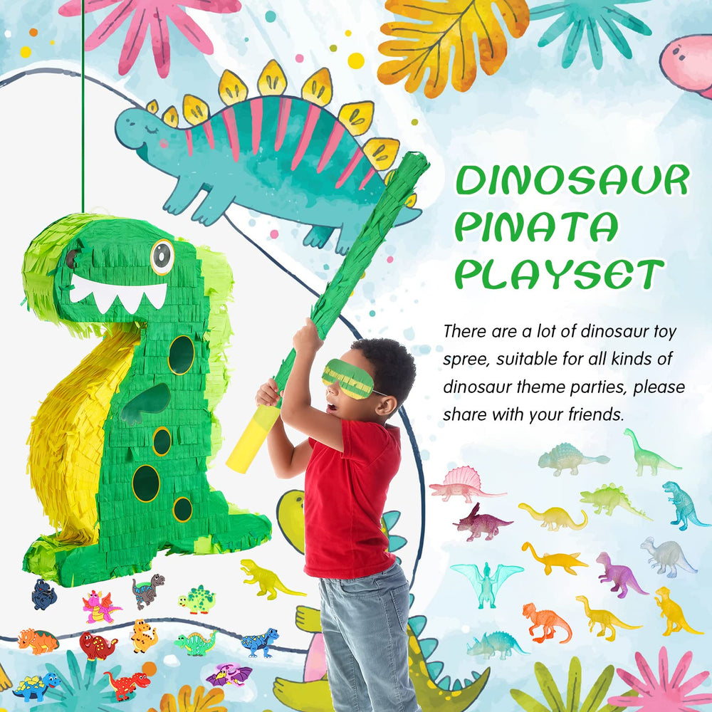 Hanaive luminous dinosaur figures add glow-in-the-dark fun.