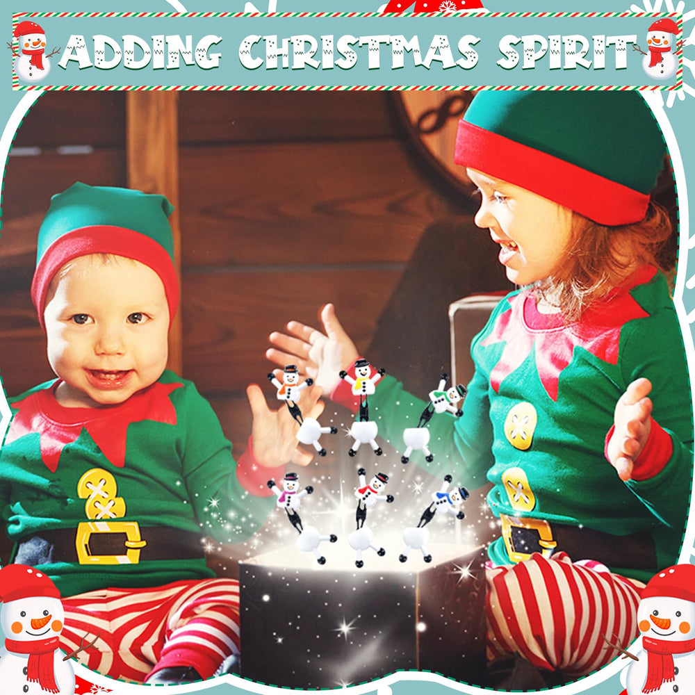 Hanaive snowman sticky climber pack supported for lightweight, fun parties.