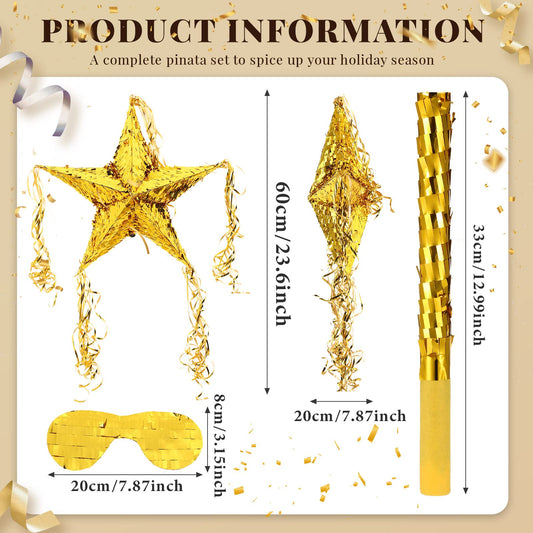 Hanaive pinata stick for adults, sturdy enough for a safe, lively game.
