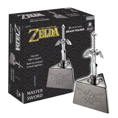 Hanayama Master Sword brain teaser pull close-up for focused problem-solving