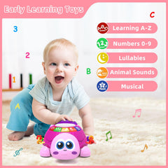 Hanayo Turtle buttons and lights help teach letters and numbers