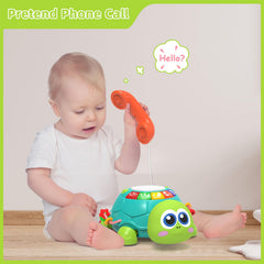 Hanayo baby phone-play feature supports pretend play and interaction.