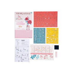 Hands Craft Hello Kitty My Melody 3D puzzle unboxing reveals premium natural wood pieces