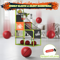 Handwell adjustable-height stand fits growing players from kids to preteens.