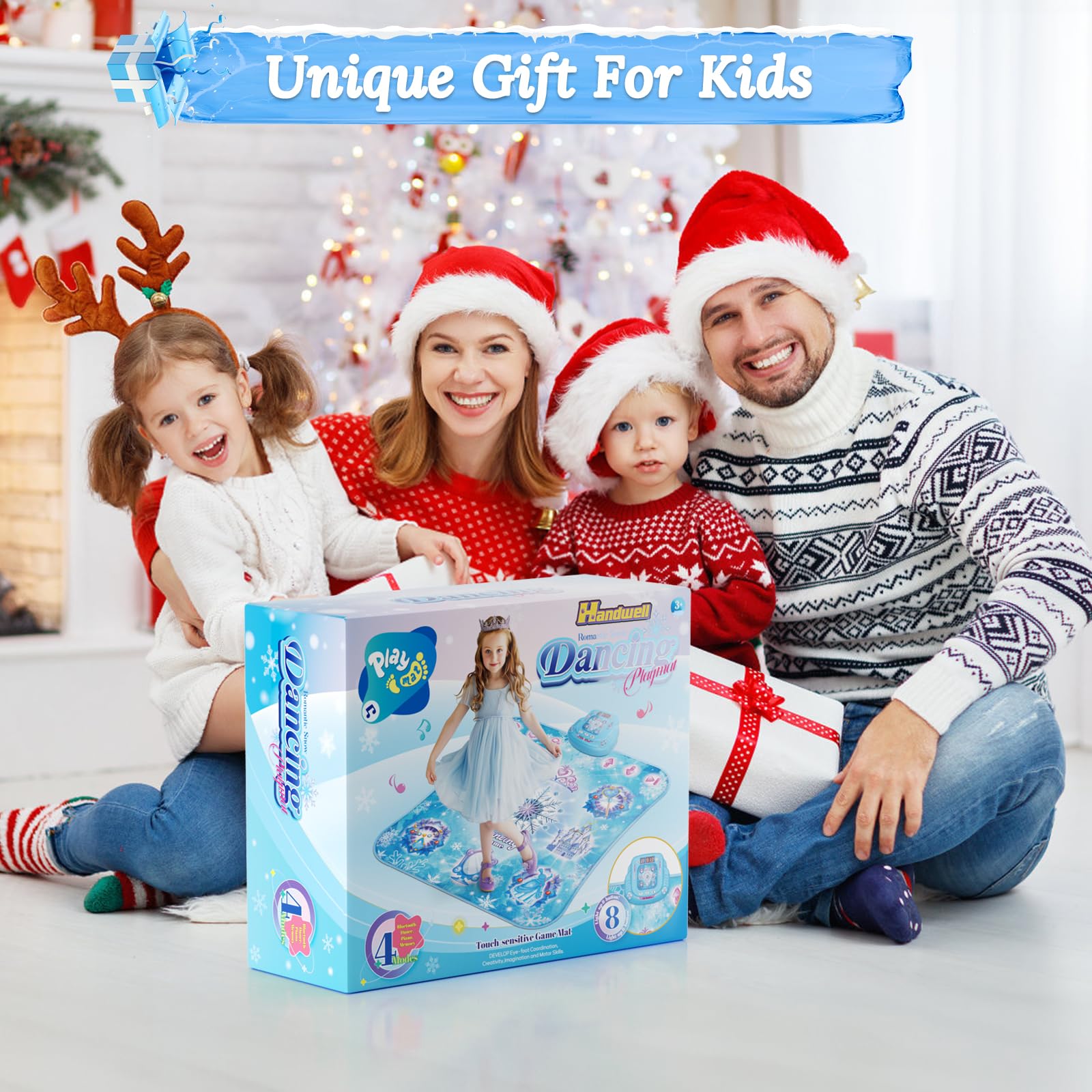 Handwell dance mat gift ready packaging inspires creative play.