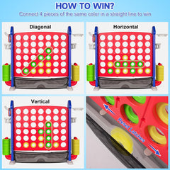 Handwell Giant Four-in-a-Row game at a family party boosts interactive fun.