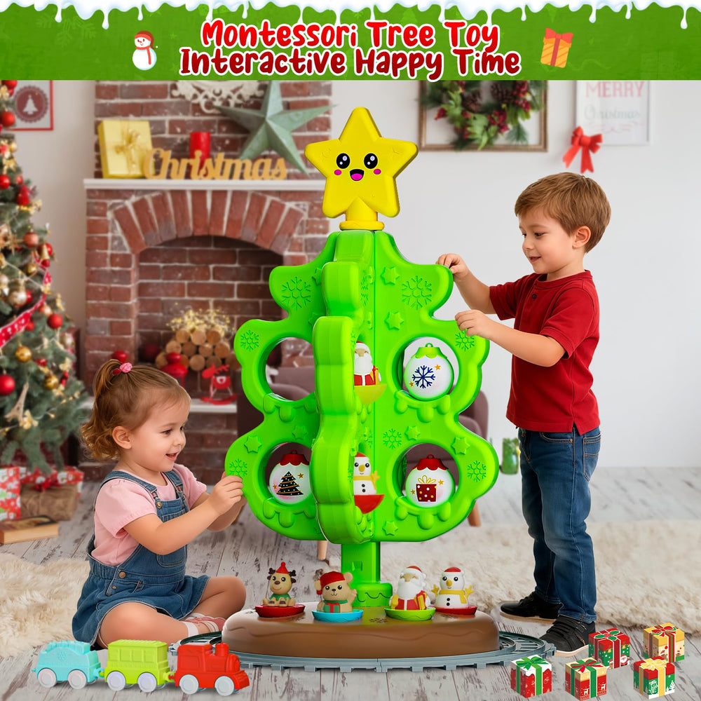 Handwell star and gift-box decorations enhancing festive imagination