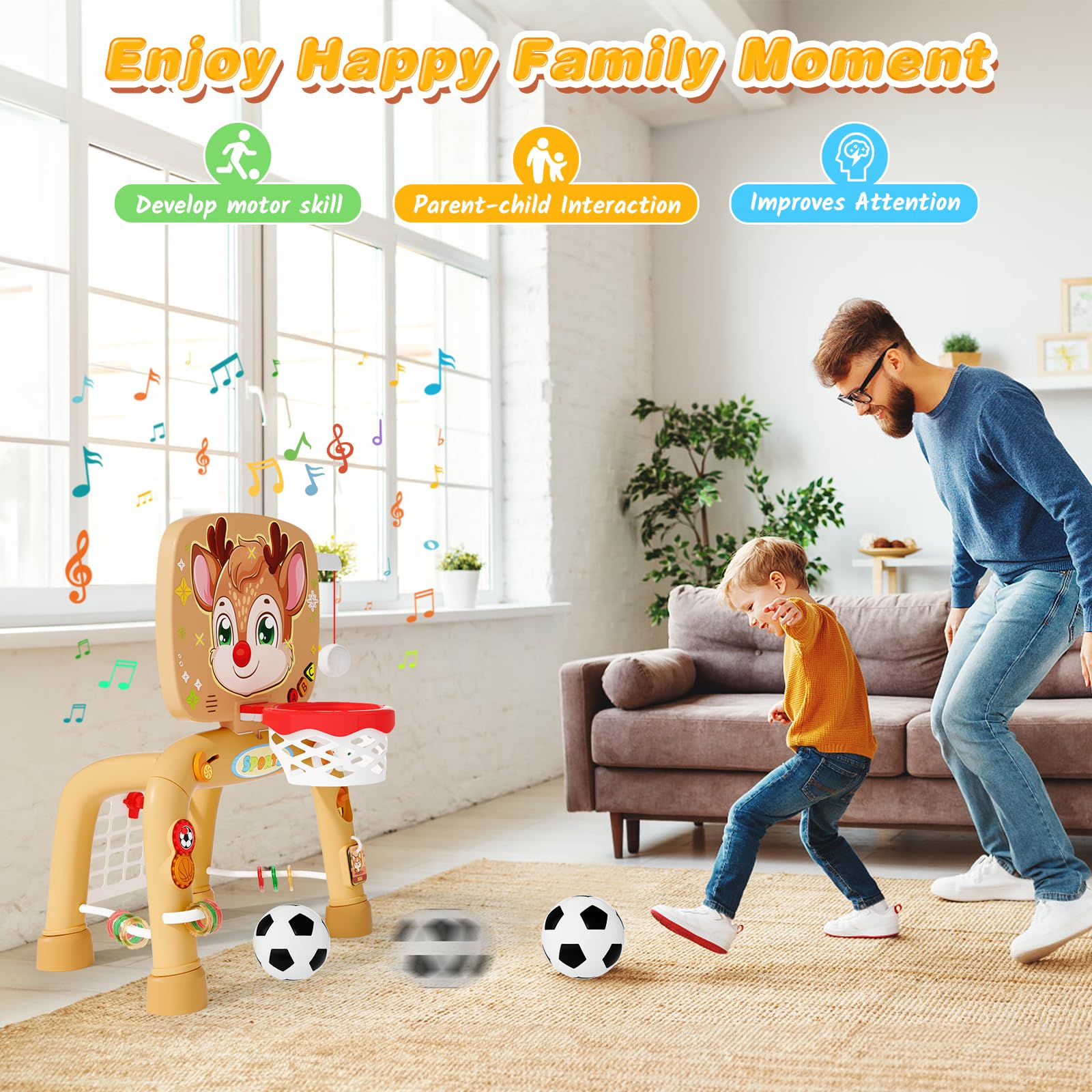 Handwell indoor-outdoor play center suits rooms and yards.