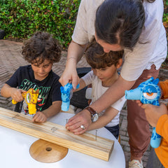 Handy Famm BamBam giraffe design inspires imaginative, kid-friendly DIY projects