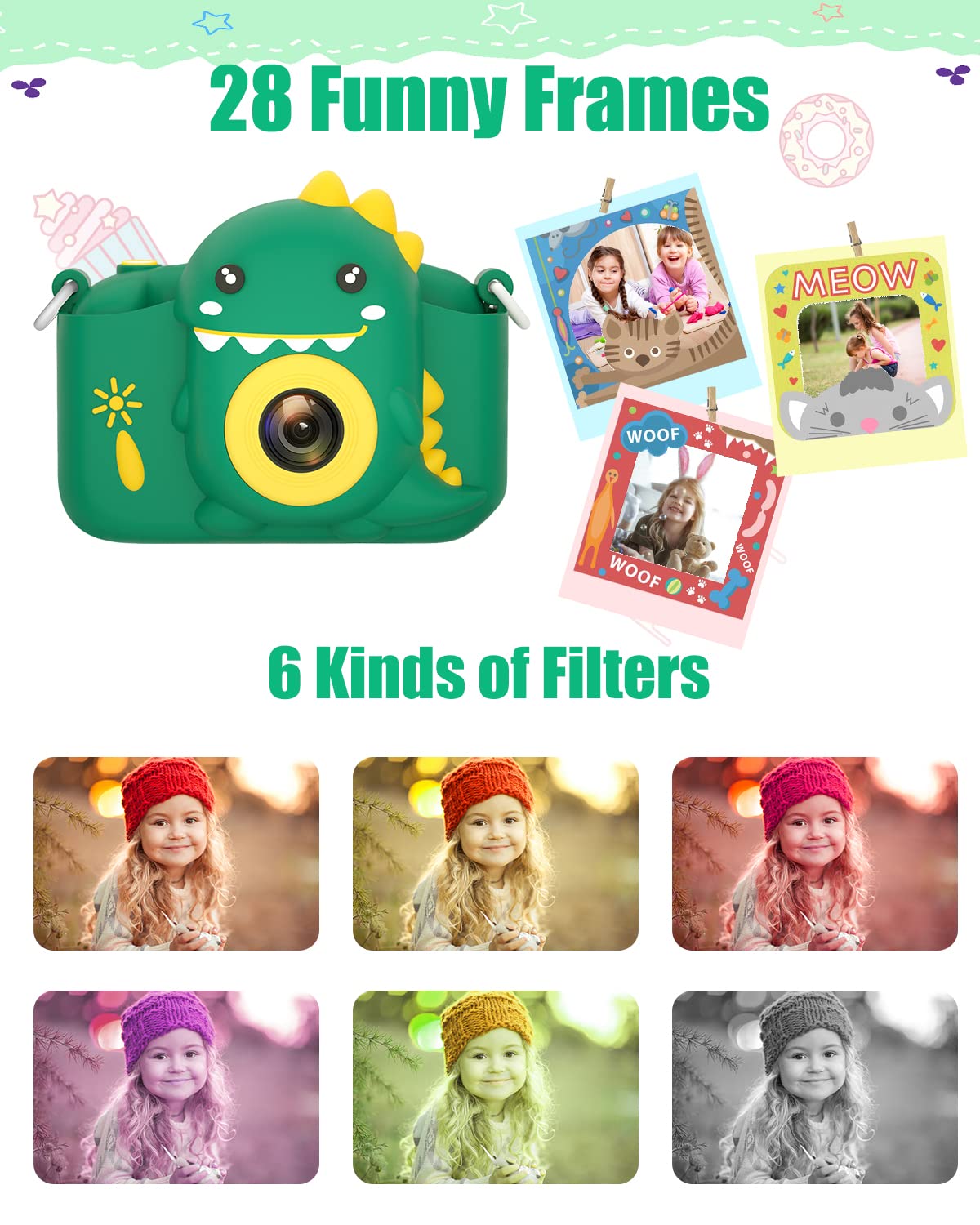 Hangrui 1080P recording captures bright video moments of kids' adventures