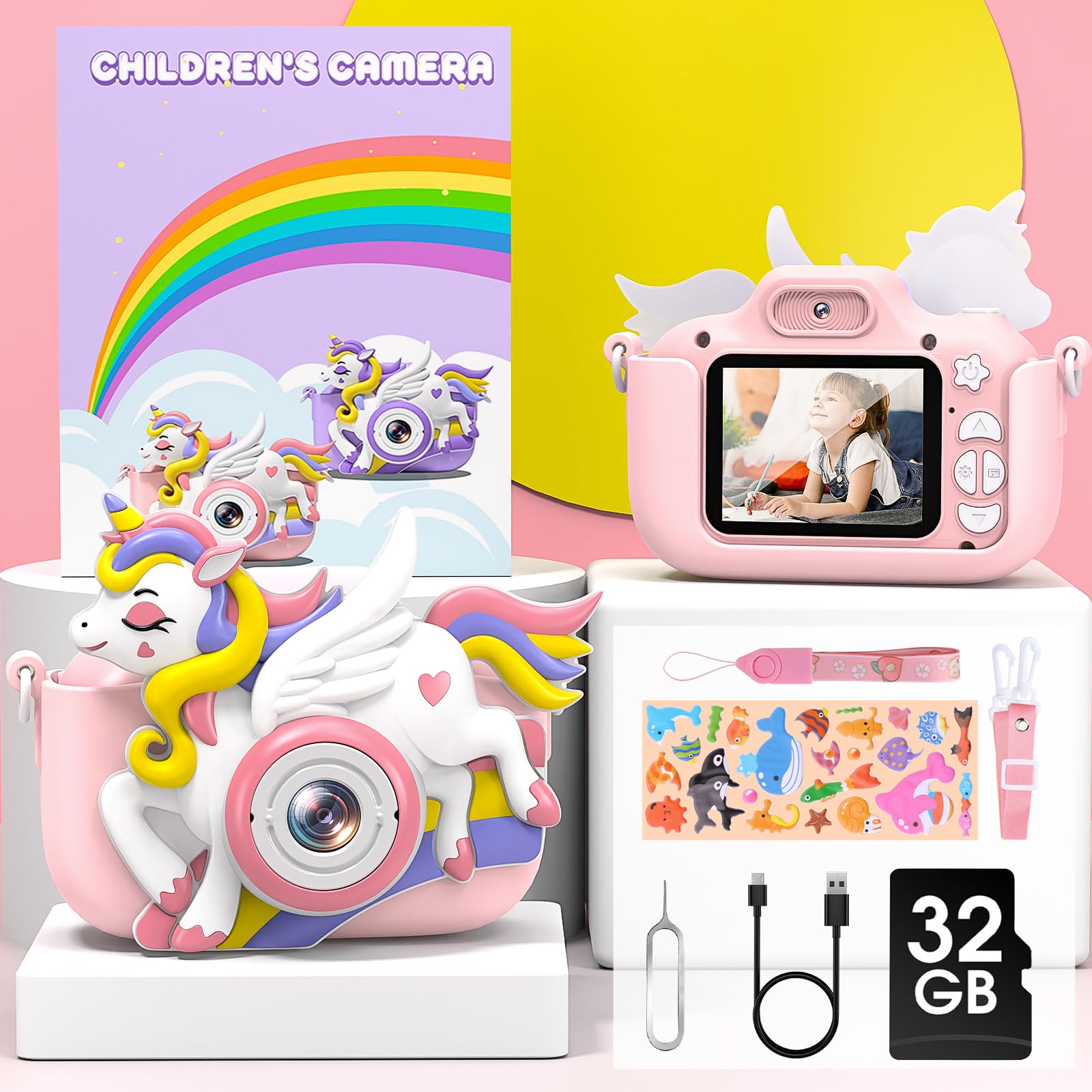 Hangrui Kids Camera gift-ready packaging for easy gifting