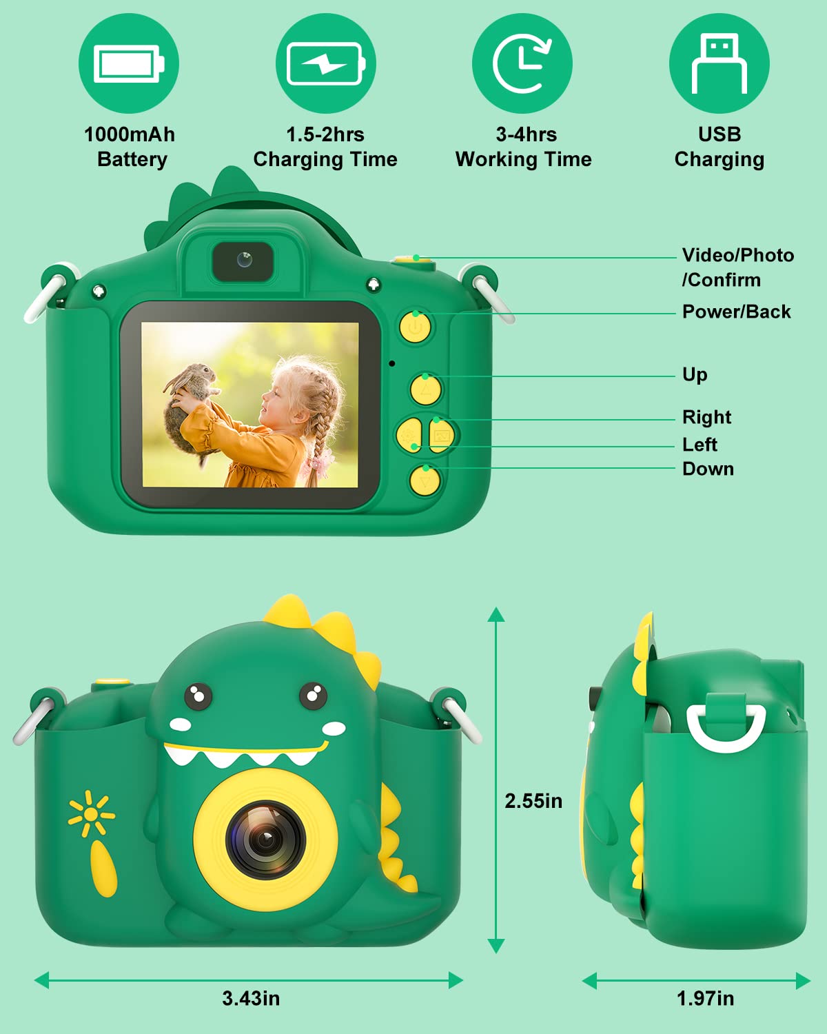 Hangrui rechargeable battery powers hours of creative photography sessions