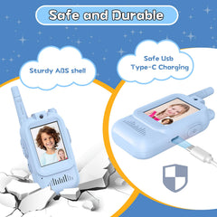 Hangrui Compact walkie talkies designed for small hands and easy carrying.