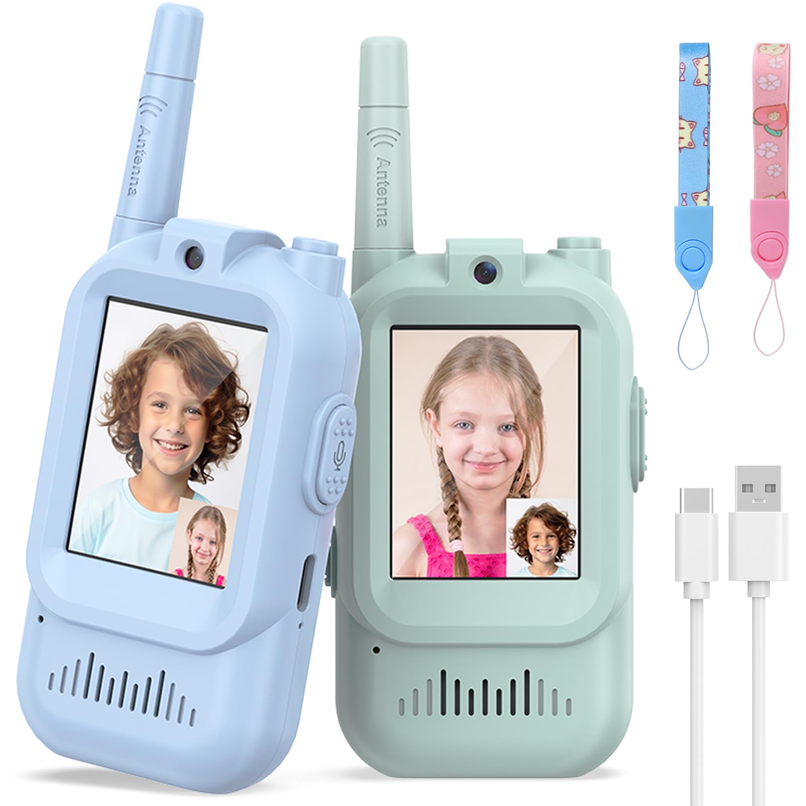 Hangrui Walkie Talkie Kids video chat enhances outdoor play and connection