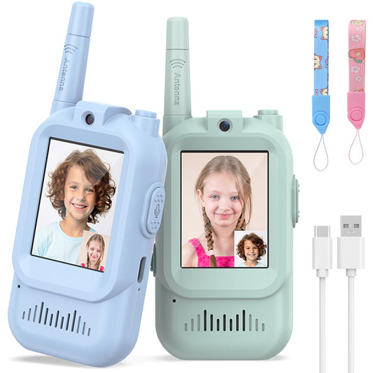 Hangrui Walkie Talkie Kids video chat enhances outdoor play and connection