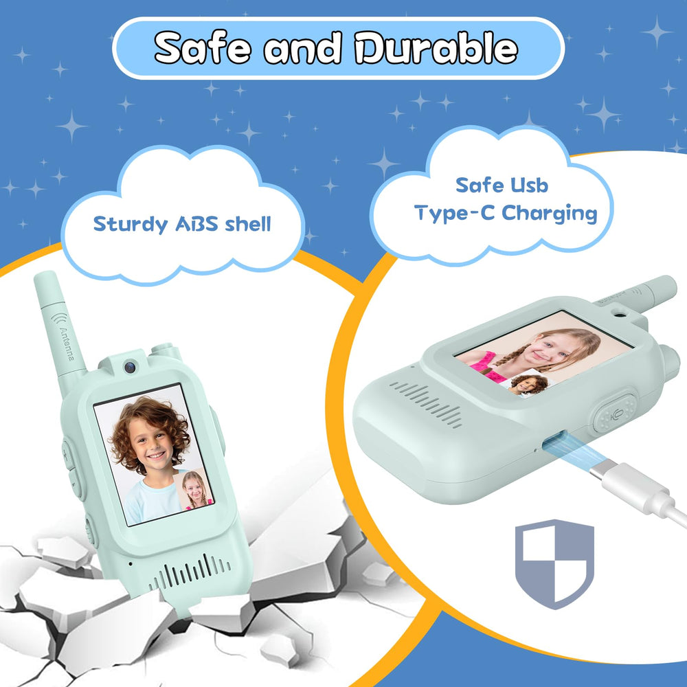 Hangrui rechargeable USB-C walkie talkies simplify charging on family trips