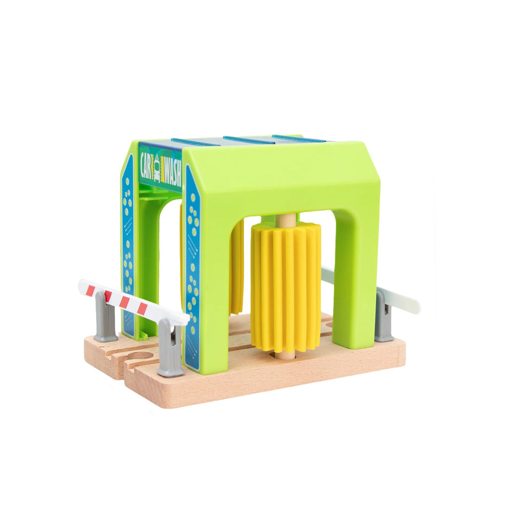HANQIANN compatible with Thomas, Brio, and Chuggington for extended play.